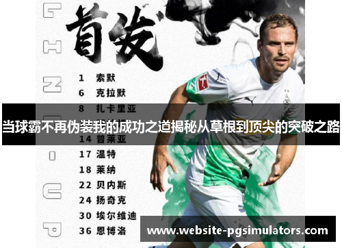当球霸不再伪装我的成功之道揭秘从草根到顶尖的突破之路