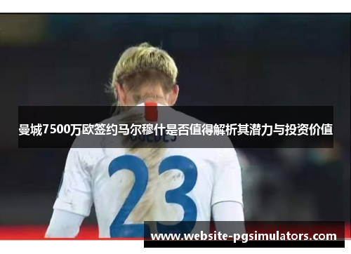 曼城7500万欧签约马尔穆什是否值得解析其潜力与投资价值