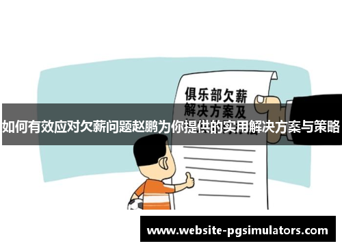 如何有效应对欠薪问题赵鹏为你提供的实用解决方案与策略