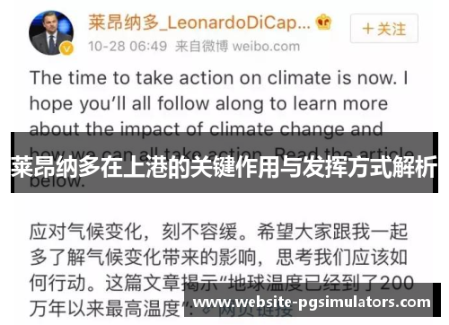 莱昂纳多在上港的关键作用与发挥方式解析