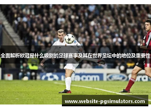 全面解析欧冠是什么级别的足球赛事及其在世界足坛中的地位及重要性